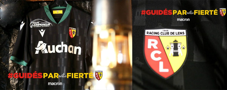 camisetas RC Lens replicas 2020-2021